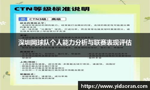 深圳网球队个人能力分析与联赛表现评估